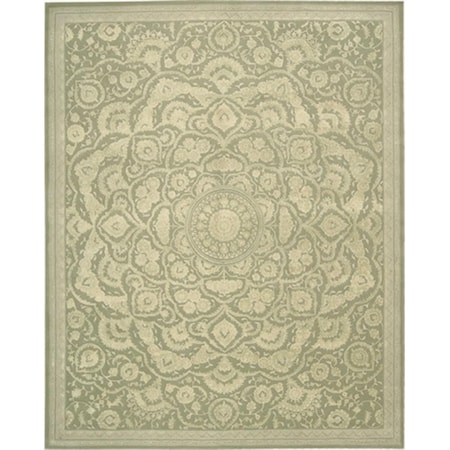 Nourison Regal Area Rug Collection Green 3 Ft 9 In. X 5 Ft 9 In. Rectangle 99446052513